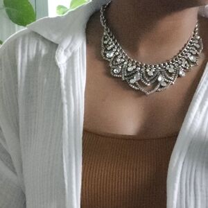 Costume diamond necklace